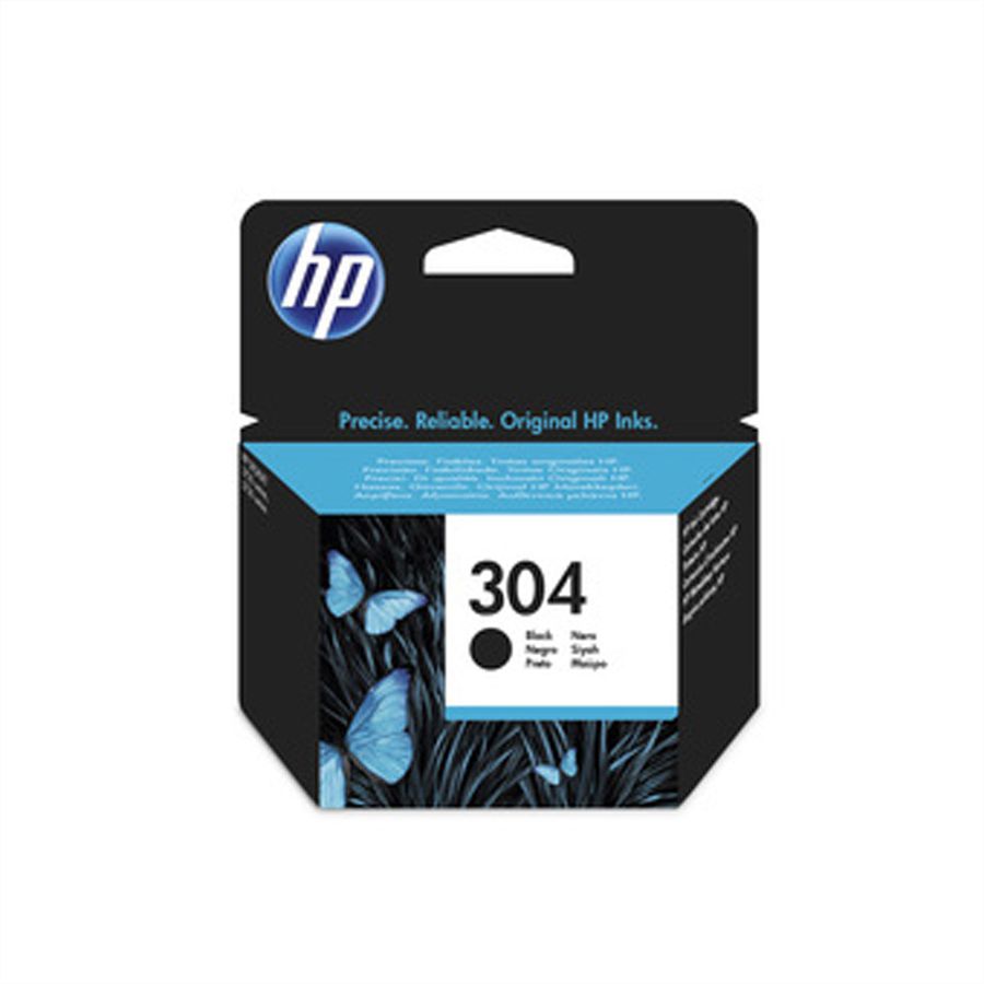 HP 304 N9K06AE Druckpatrone, schwarz für DeskJet 3720
