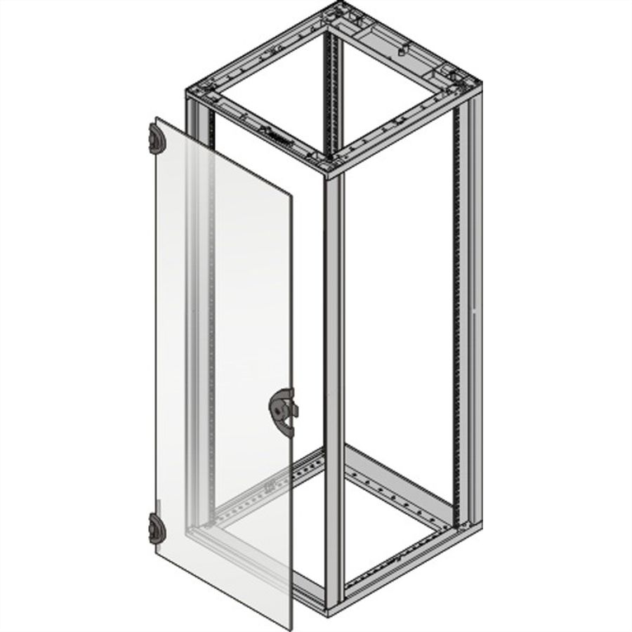 SCHROFF Novastar glazen deur, 180° openingshoek, 12 HE 553W