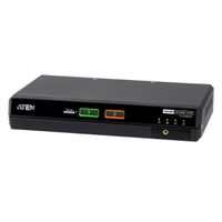 ATEN CS1142DPH4 2-poorts USB 5K DP/HDMI, Universele Secure KVM switch met twee schermen