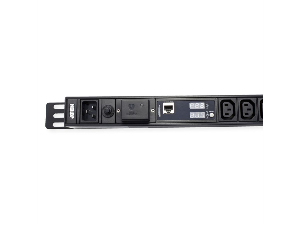 ATEN PE1224SG 0U Basic PDU met meetfunctie en overspanningsbeveiliging