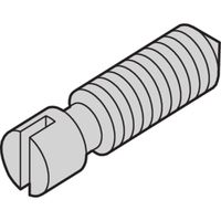 SCHROFF Stelschroef, staal vernikkeld, M3.0 x 8