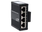 EXSYS EX-62021 5-Port Industrial Gigabit Micro Switch, unmanaged, USB-C Stromversorgung