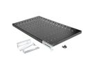 ROLINE 19-inch plank 1 U, 770 mm diep 50 kg zwart
