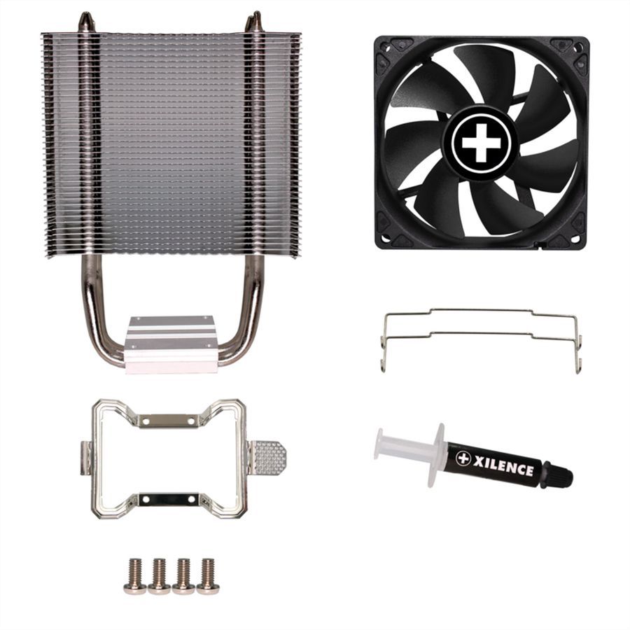 XILENCE A402.B AMD CPU Cooler, Heatpipe, 92mm PWM Fan, 130W TDP