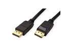 ROLINE GREEN DisplayPort Cable, v1.4, DP-DP, M/M, black, 1 m