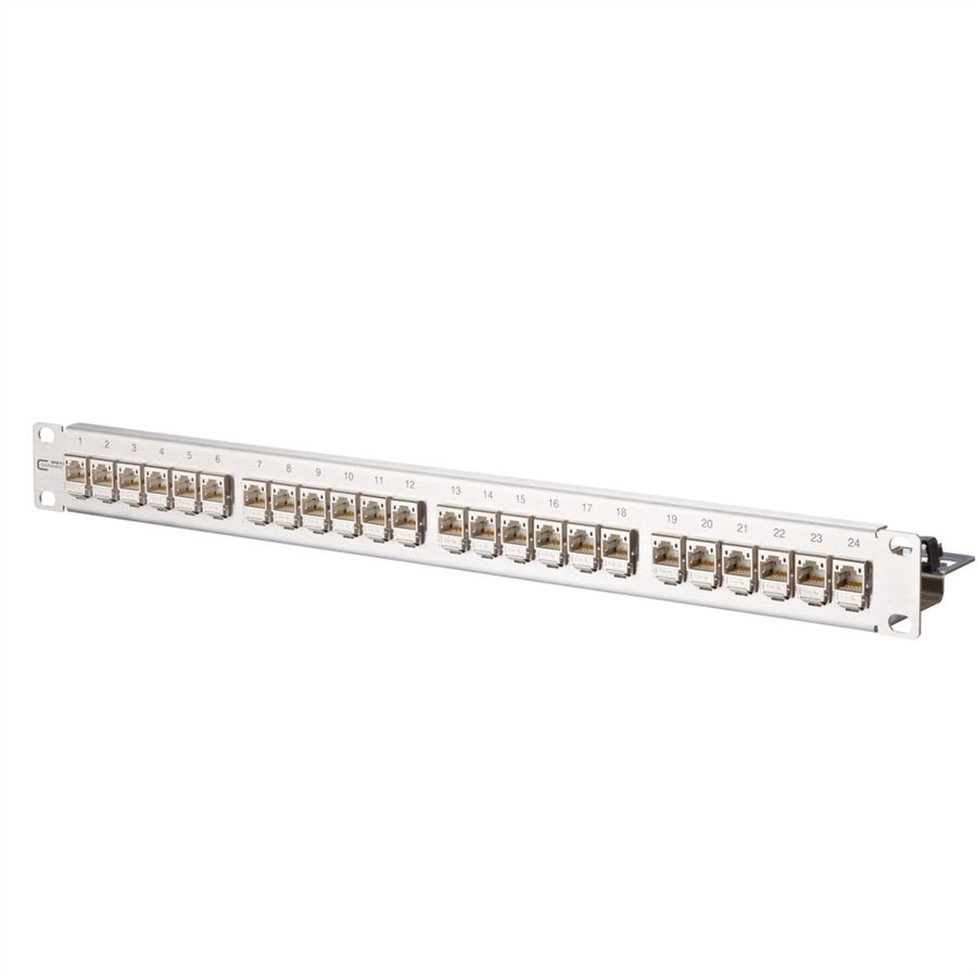 METZ CONNECT C6Amodul 24 port 180°M 1RU, silver