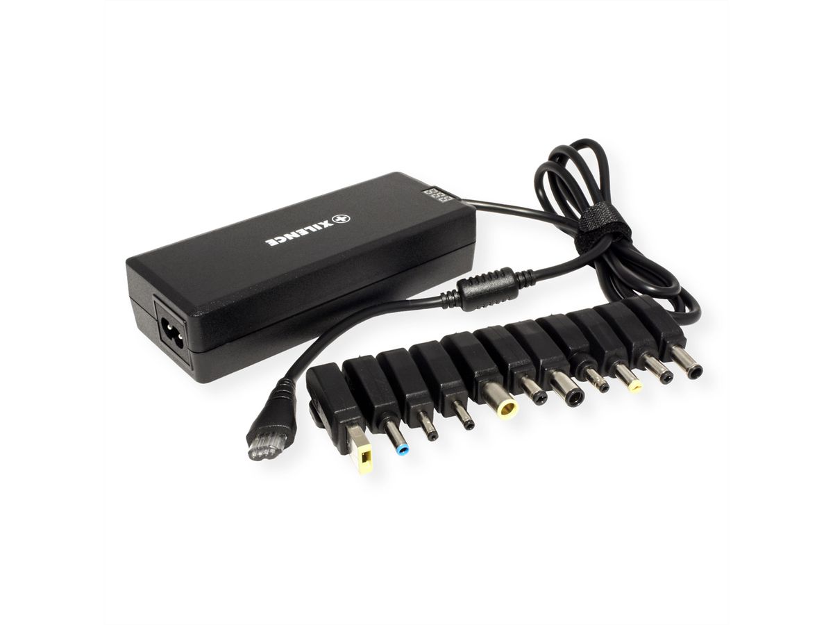 Xilence XM012 Universele notebookoplader 120W, 11 Adapter, met LED-Display