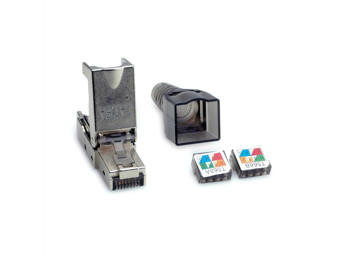 VALUE Field connector RJ-45 Cat.6A (Class EA), STP