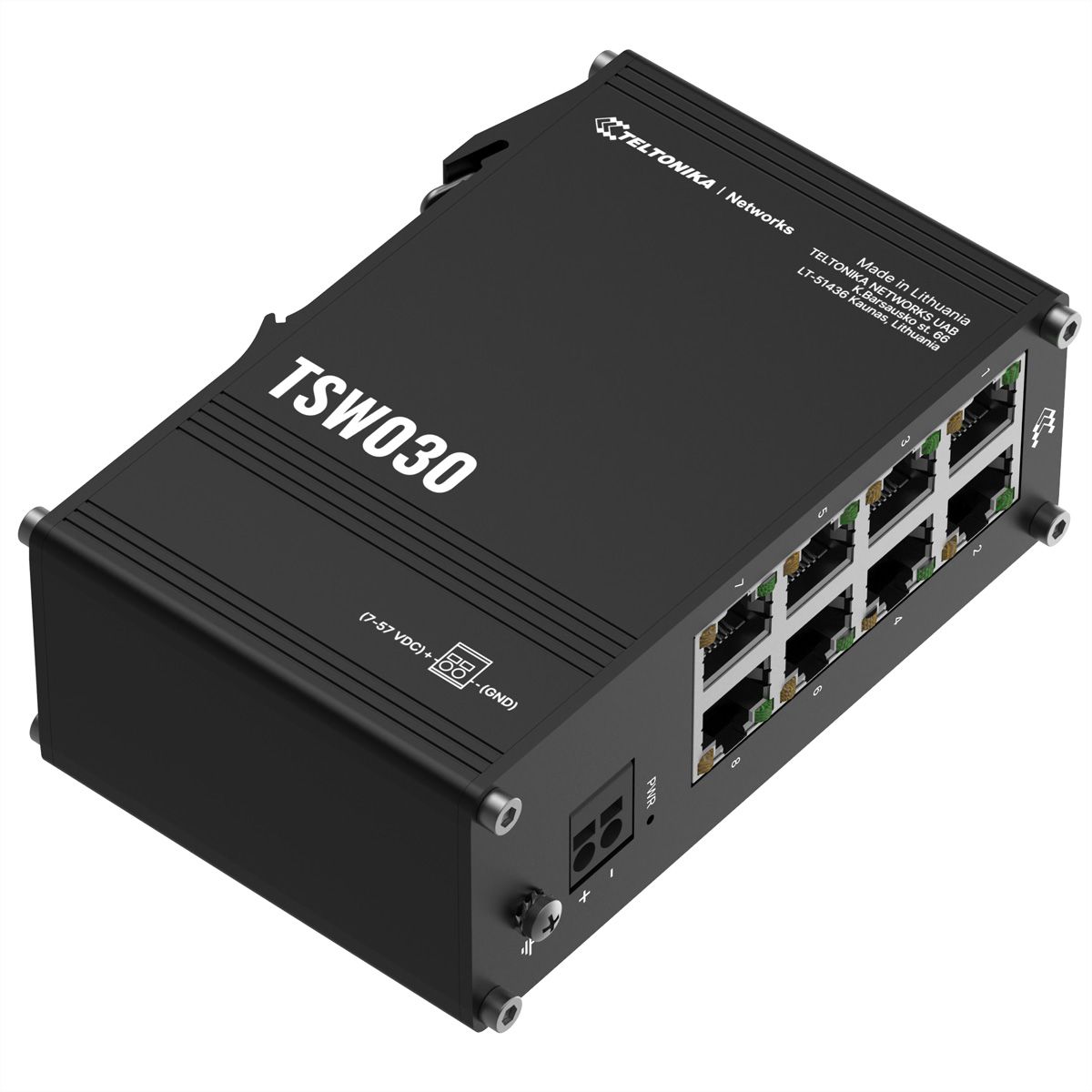 TELTONIKA TSW030 8-poorts ethernetswitch