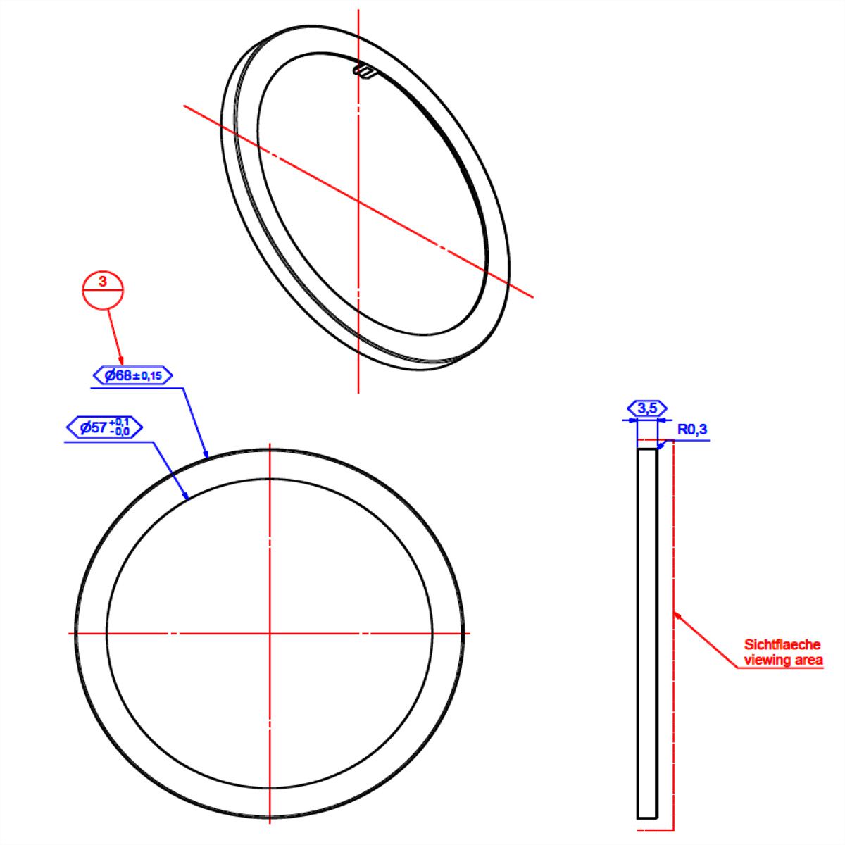 BACHMANN PIX Sierring Set Roestvrij Staal Optiek , 25 stuks