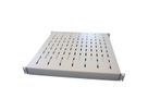 VARIplain 19" plank 1HE variabele diepte, grijs