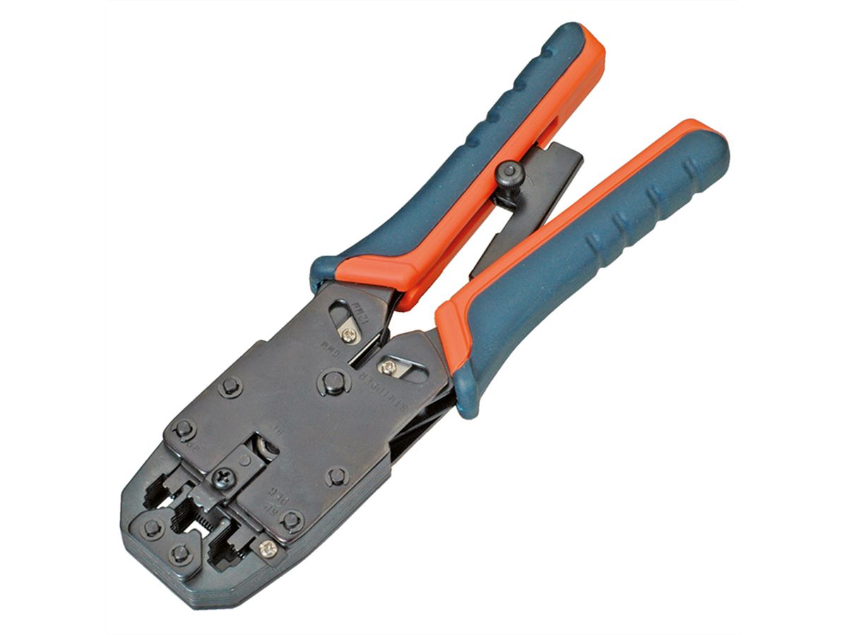 VALUE krimptang voor RJ11, RJ12 en RJ45 (8P+6P+4P)