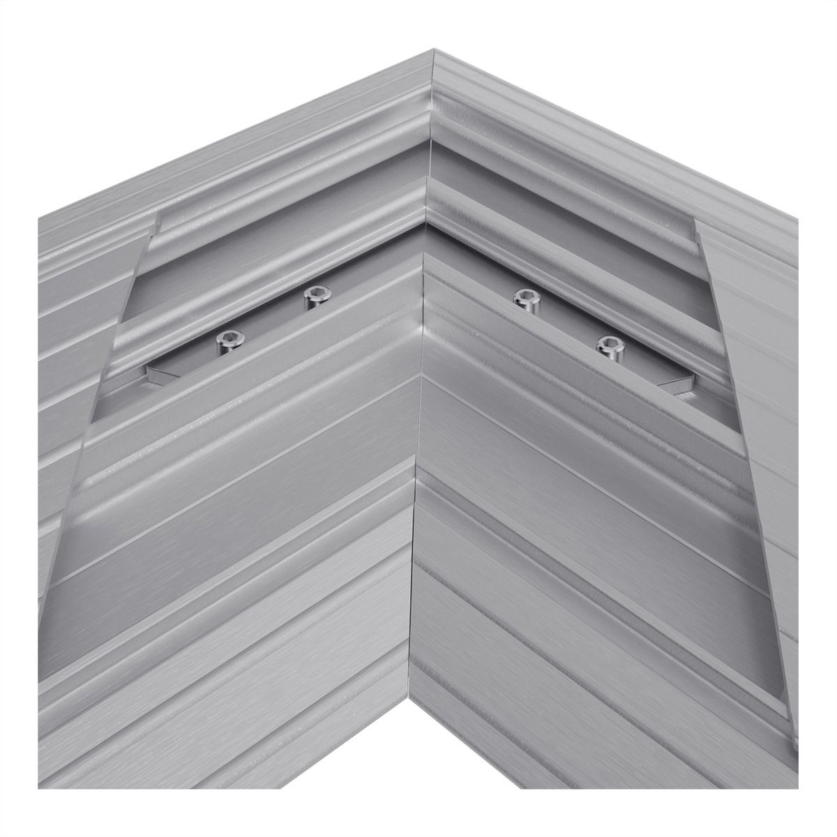DATAFLEX Addit cable protector, corner-connection 482, silver