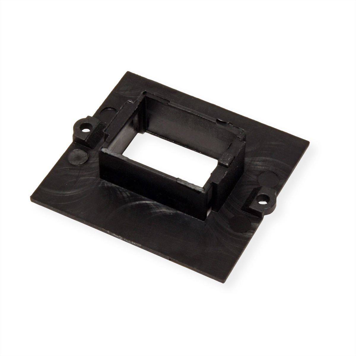BACHMANN maatwerk module frame voor 1x Keystone, zwart