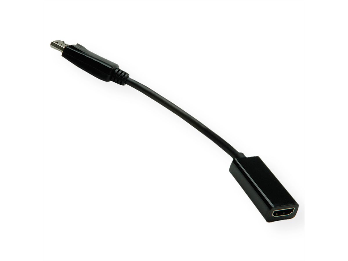 VALUE DisplayPort - HDMI Adapter, v1.2, DP Male-HDMI Female