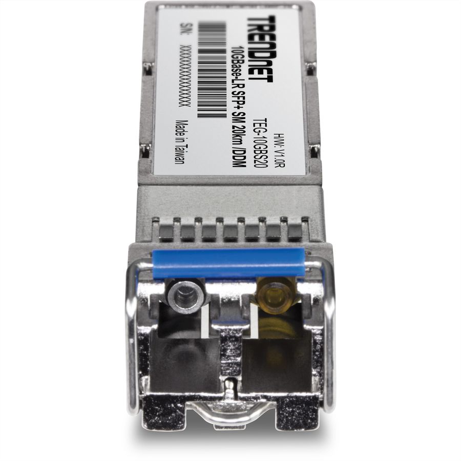TRENDnet TEG-10GBS20 10GBASE-LR SFP+ Single Mode LC Module 20KM