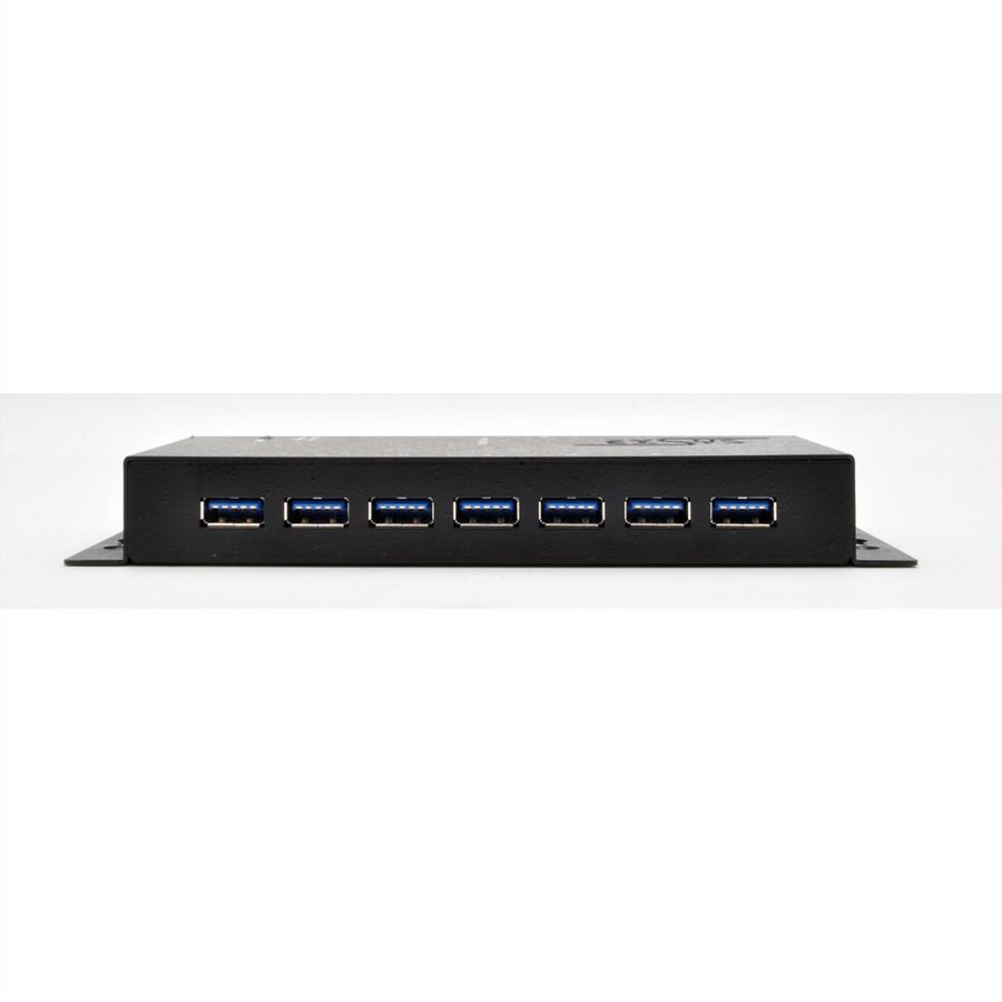 EXSYS EX-1188HMS-3 7 Ports USB 3.2 Gen1 Metall HUB mit 15KV ESD Überspannungs-Schutz