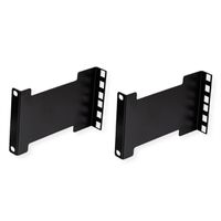 VALUE 19" Rack Depth Extender, 2 pcs, 2U, metal, 151.5mm