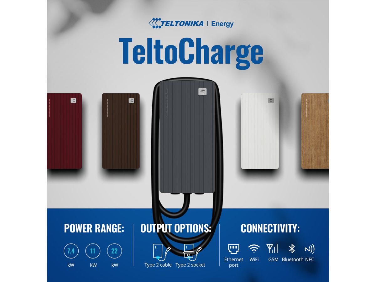 TeltoCharge EVC2000 7.4kW 32A 1-phase Socket