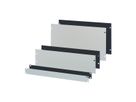 SCHROFF 19" Front Panel, 2 U, 3 mm, Al, Anodized, Untreated Edges