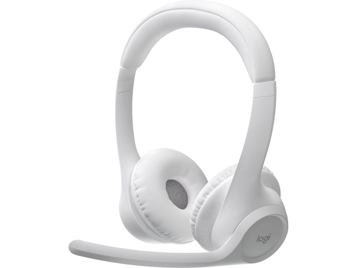 Logitech Zone 300 Headset Wireless Head-band Office/Call center Bluetooth White