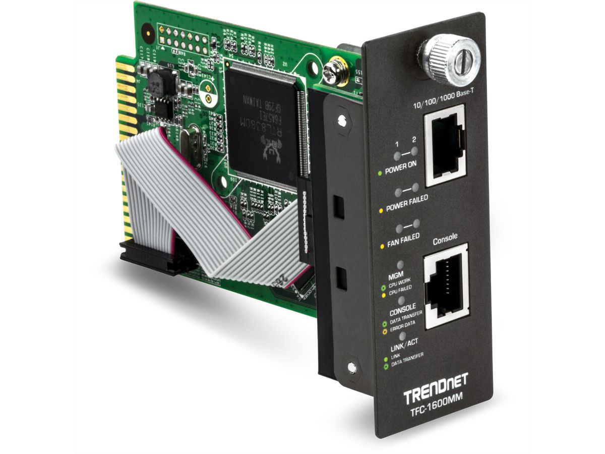 TRENDnet TFC-1600MM SNMP Module