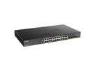 D-Link DGS-1250-28XMP Gigabit Switch PoE 28-Poorts Smart Managed PoE+ 4x 10G