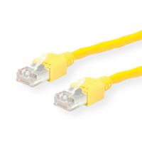 KERPEN D1-20 SF/U konf.Cat.5e (Class D), HiRose, crossed, geel, 0,5 m