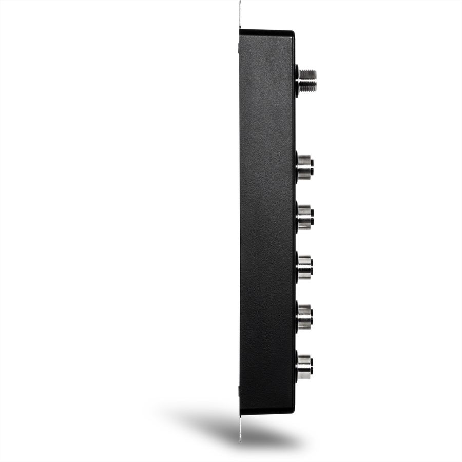 TRENDnet TI-XPG50 PoE+ Railway Switch, 5-Port Industrial EN50155 M12 Gigabit