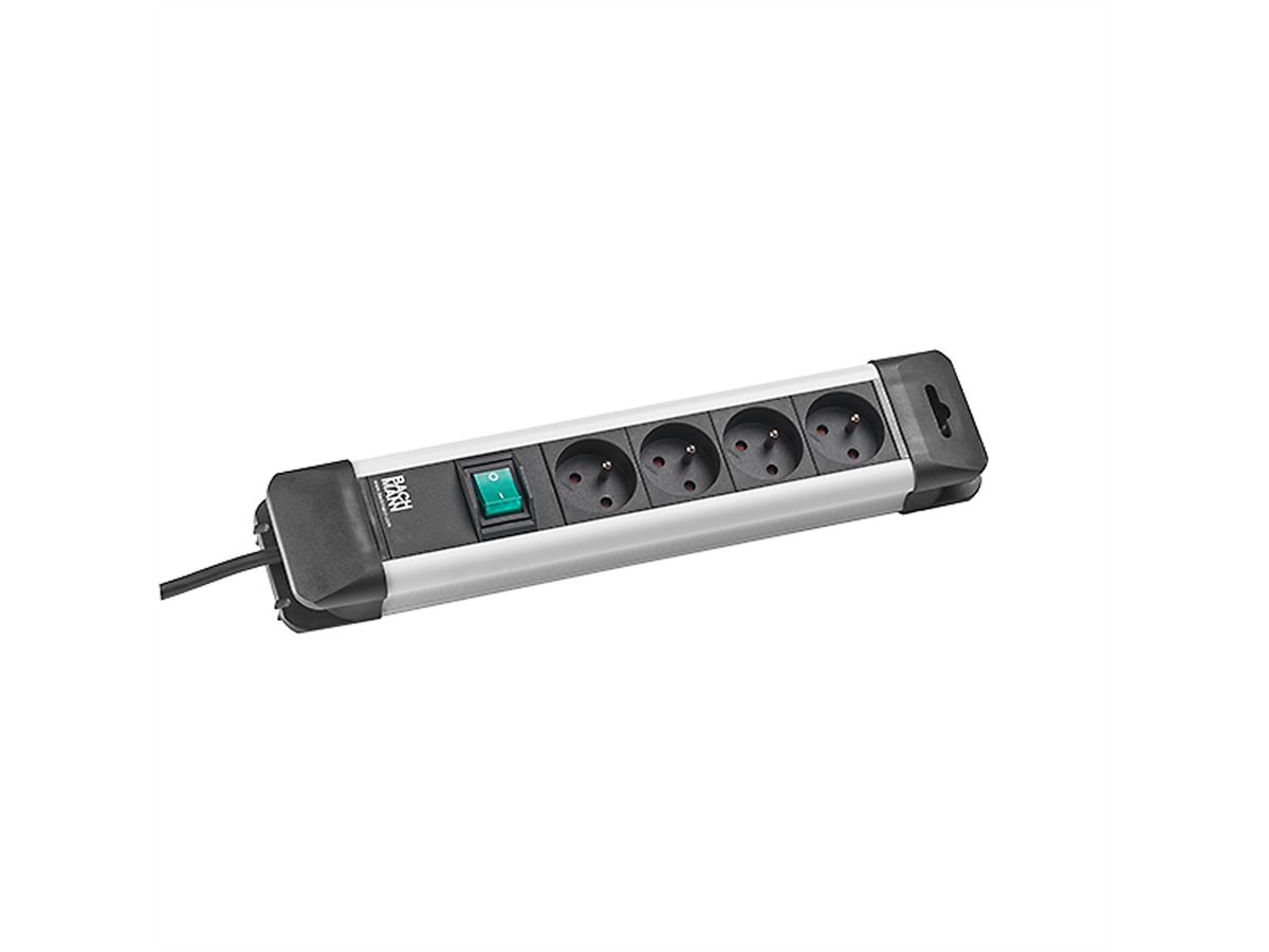 BACHMANN CONNECTUS 4xUTE 1xSchalter Strom 2,0m CEE7/7