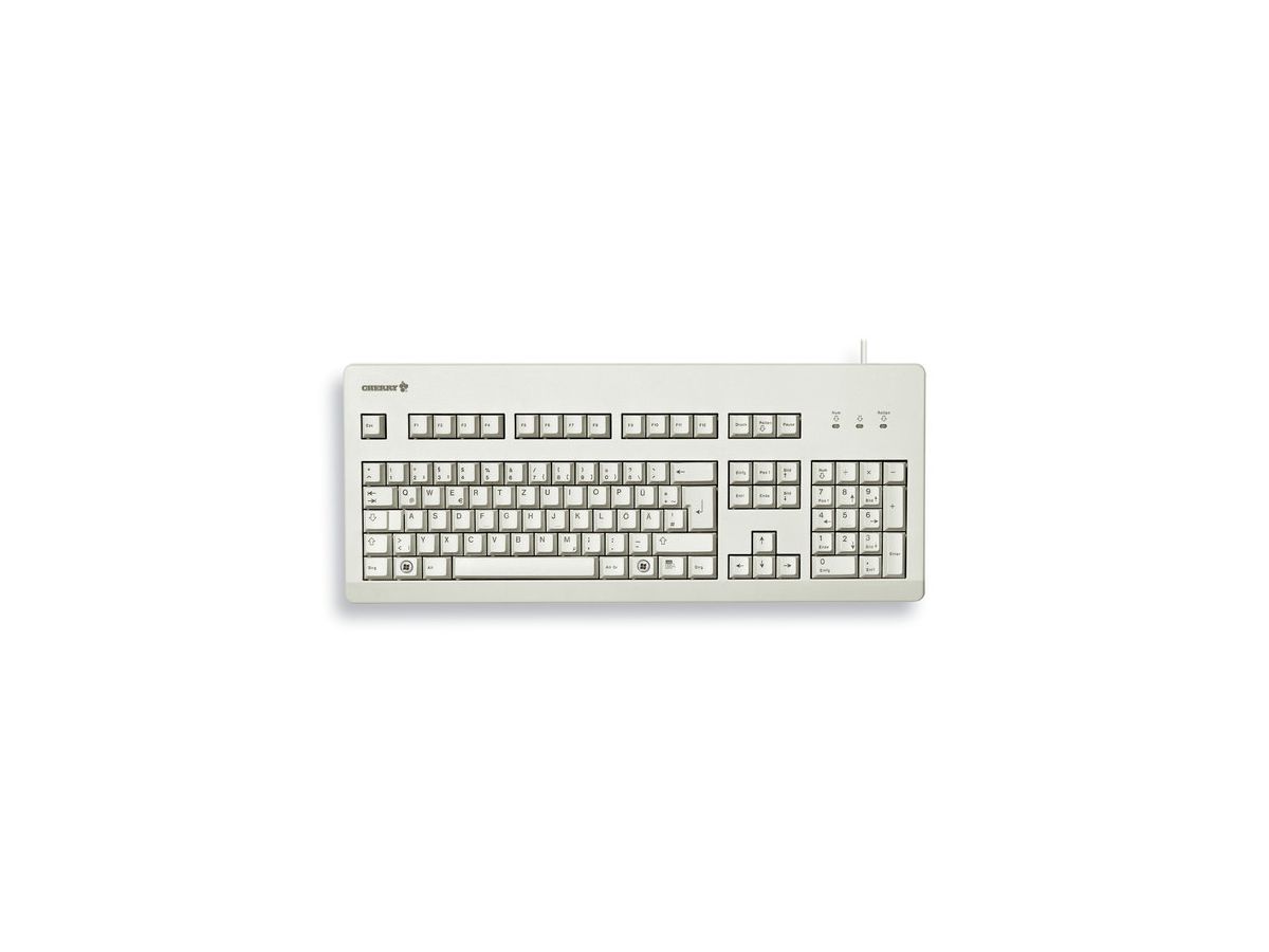 CHERRY G80-3000 keyboard USB QWERTY UK English Grey