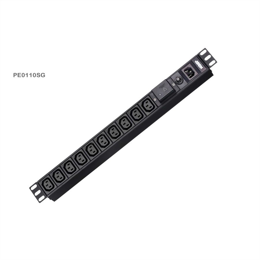 ATEN PE0110SG 1HE 10A Basic PDU 10-Poorts