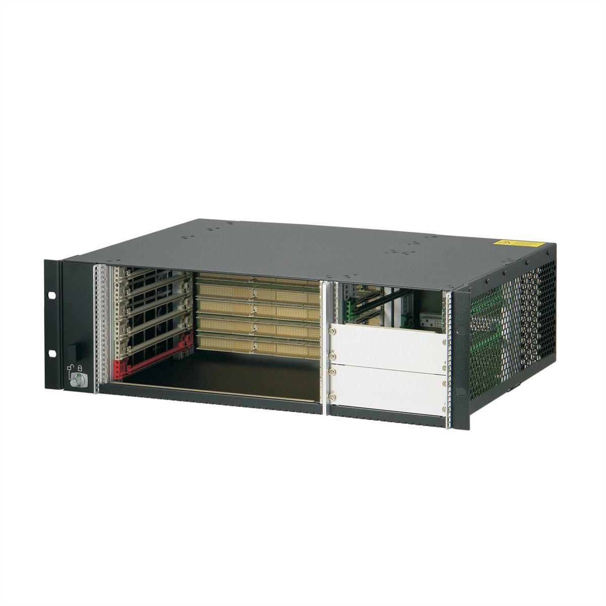 SCHROFF CPCI System for Pluggable PSU, Horizontal, 3 U, 6 Slot