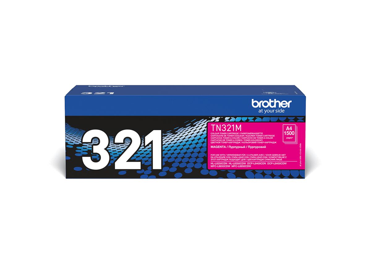 Brother TN-321M tonercartridge 1 stuk(s) Origineel Magenta