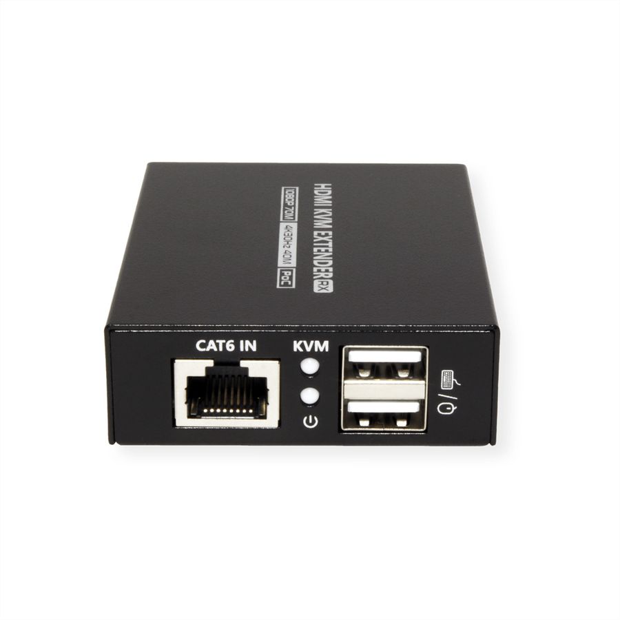 VALUE KVM-Extender via Cat.6/6A, HDMI 4K30, max. 40m