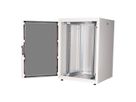 ROLINE 19-inch netwerkkast Basic 22 U, 800x800 BxD Glazen deur grijs