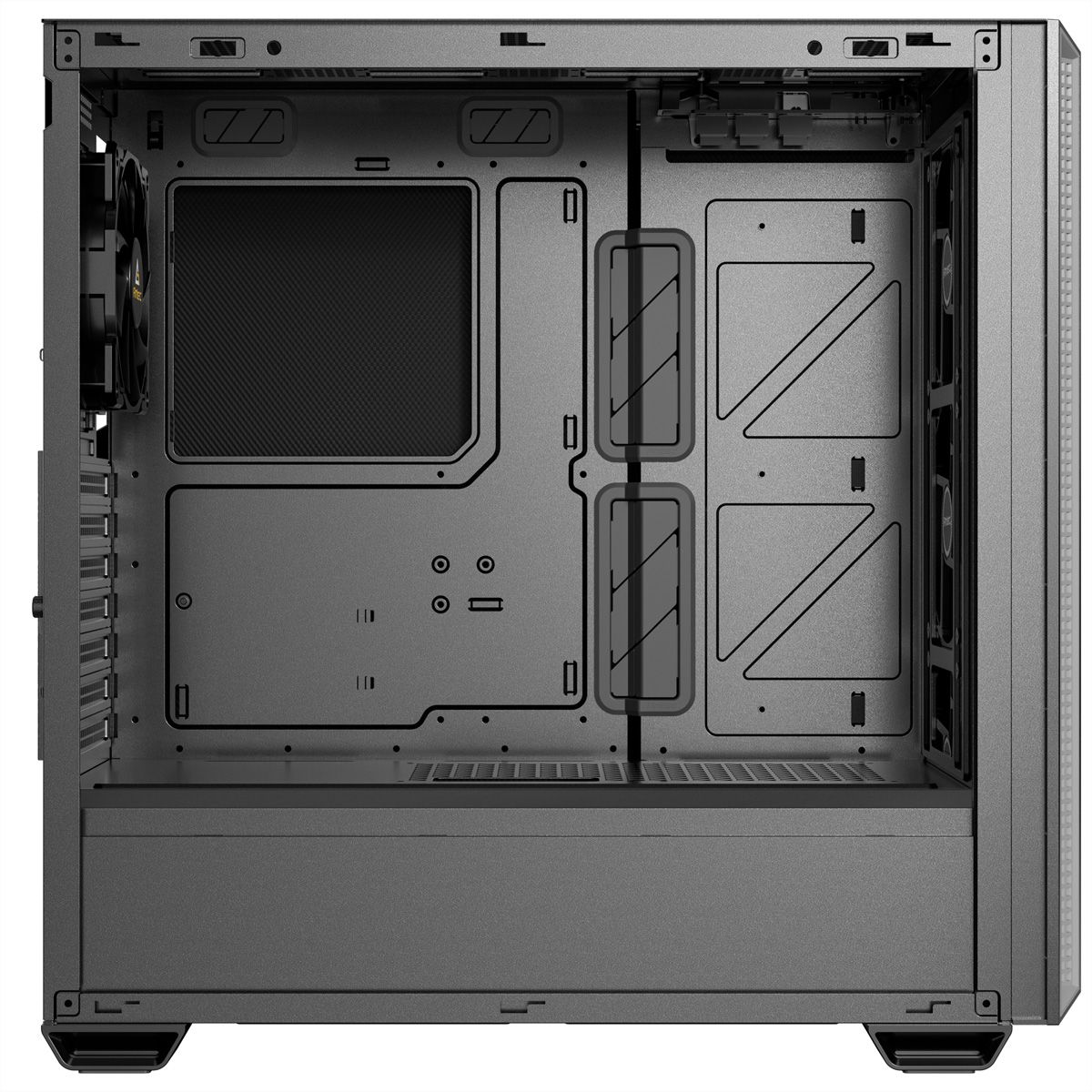 ANTEC Performance P7S Mid Tower ATX M-ATX ITX PC Gehäuse, silberfarben