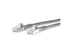 METZ CONNECT Patchkabel Cat.6A AWG 26, grijs, 0,2 m