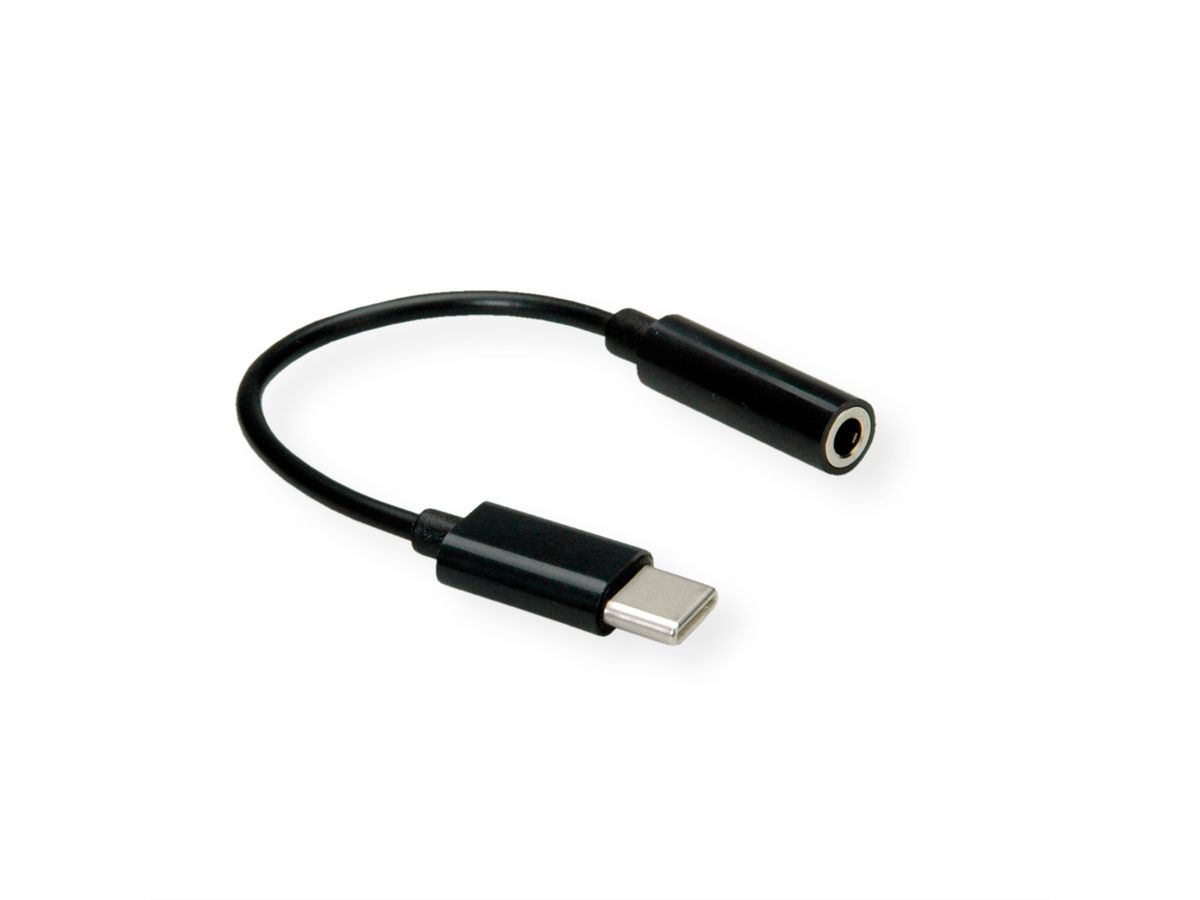 VALUE USB type C - 3,5mm Audio Adapter, Male/Female, 0,13 m