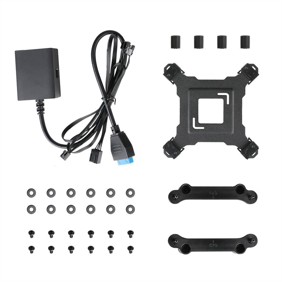 ANTEC Vortex VIEW 360 mit LCD Display, schwarz