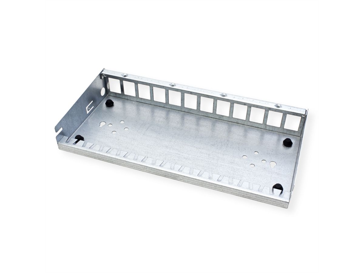 METZ CONNECT Keystone AP-Gehäuse 12 Port reinweiß RAL9010