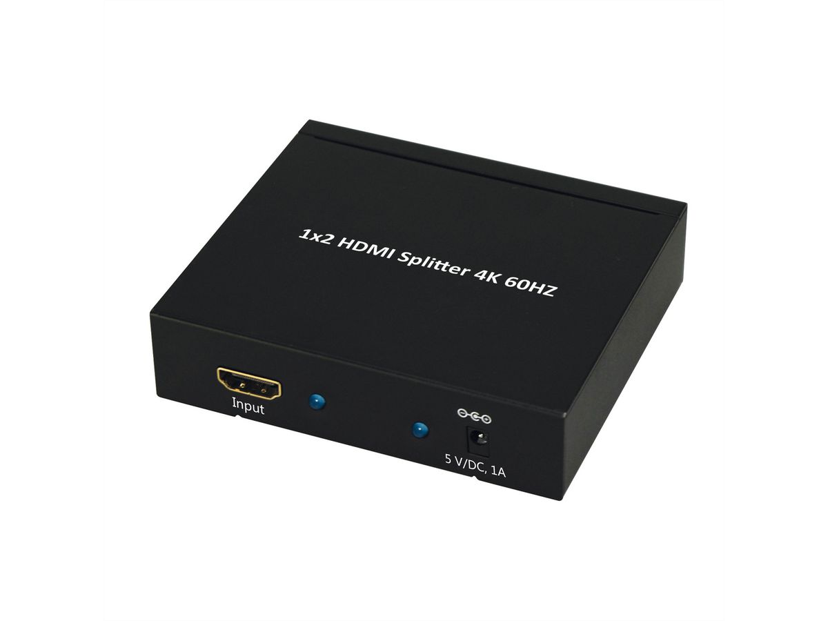 VALUE 4K HDMI Video-Splitter, 2-voudig