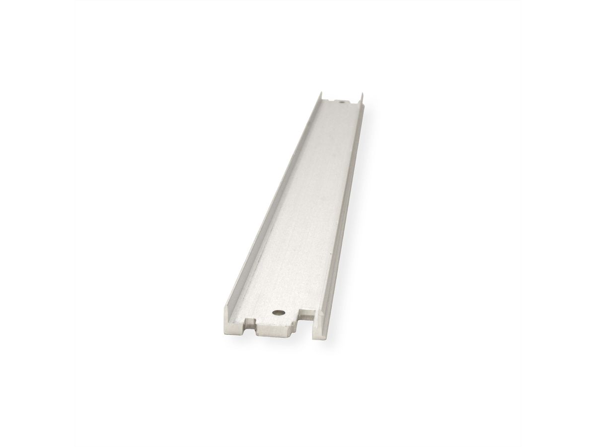 SCHROFF insteekmodule U-profiel voor IEL, IET, handgreep type 2, 6 HE, 4 HE, 2,5 mm, Al, geanodiseerd vooraan, geleidend achteraan