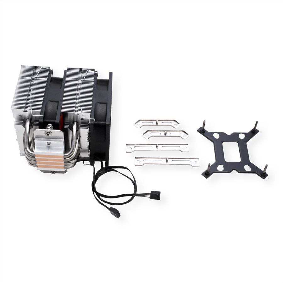 Xilence M504D AMD and Intel CPU Cooler, 2x 92mm PWM fans, 180W TDP