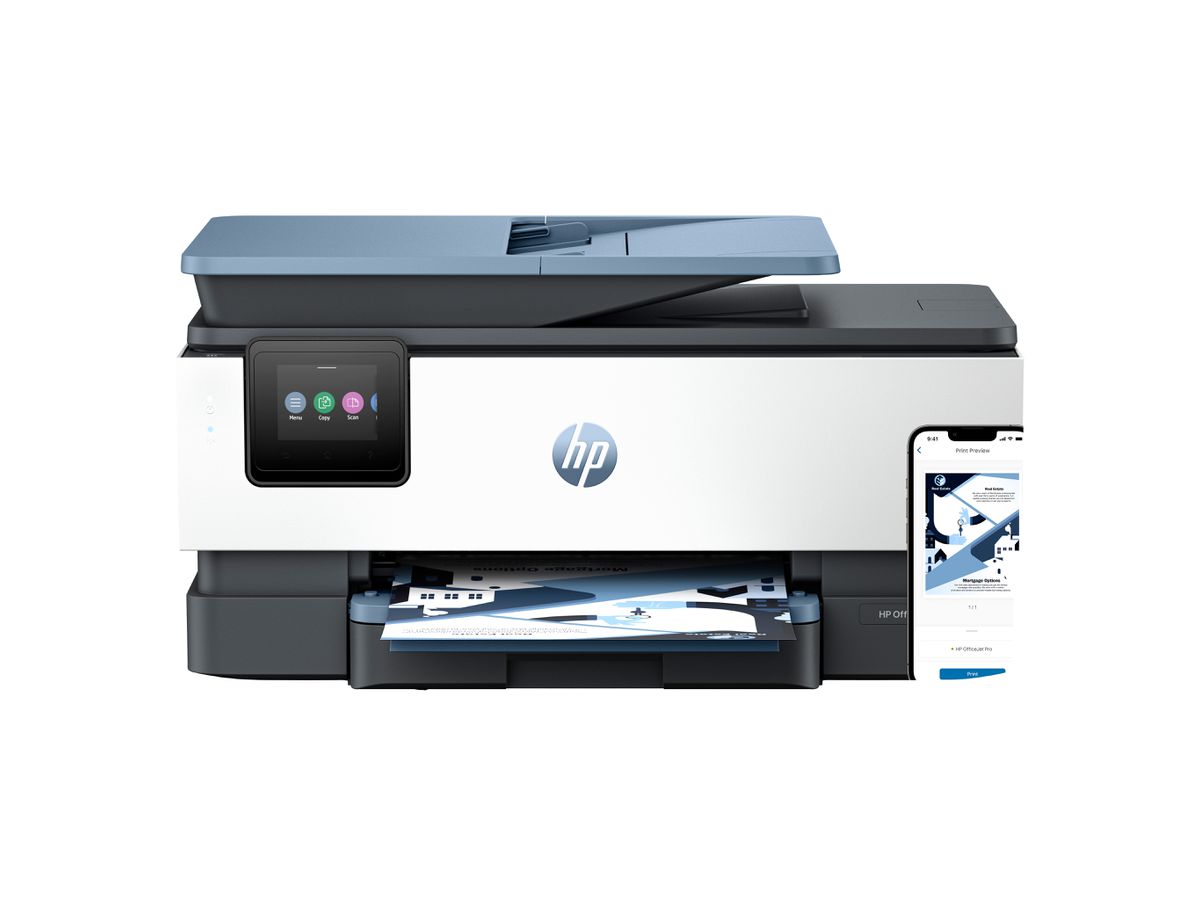 HP OfficeJet Pro 8125e Draadloos All-in-One Kleur Printer, Instant Ink, Dubbelzijdig printen