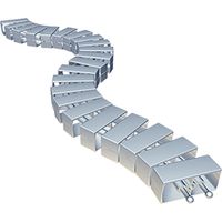 BACHMANN cable snake Cube, silver