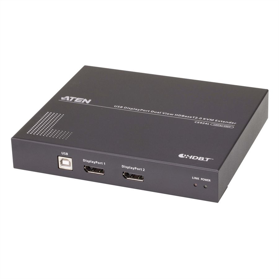 ATEN CE924 USB DisplayPort Dual Display HDBaseT 2.0 KVM extender