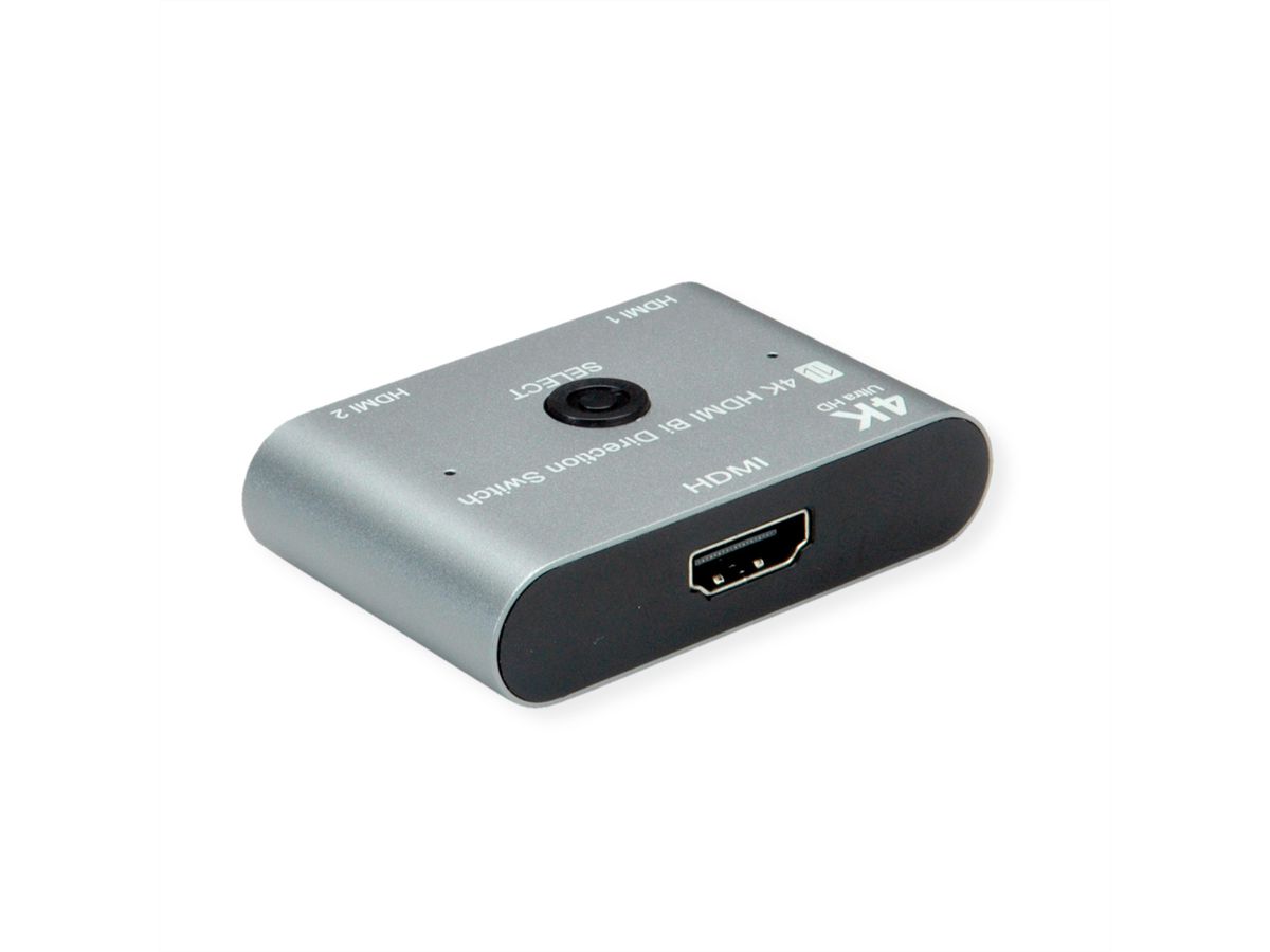 VALUE 4K HDMI switch, 2-voudig, bidirectioneel