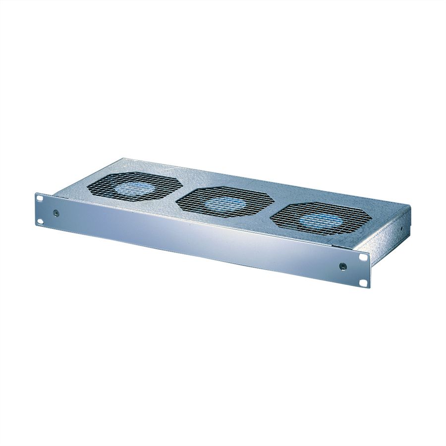 SCHROFF 19" ventilatoreenheid, 1 HE, 3 ventilatoren, 24 VDC
