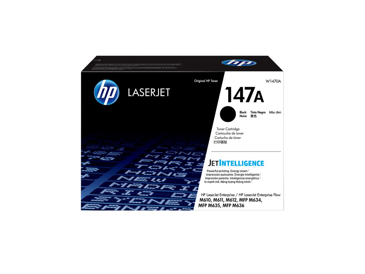 HP LaserJet 147A originele zwarte tonercartridge